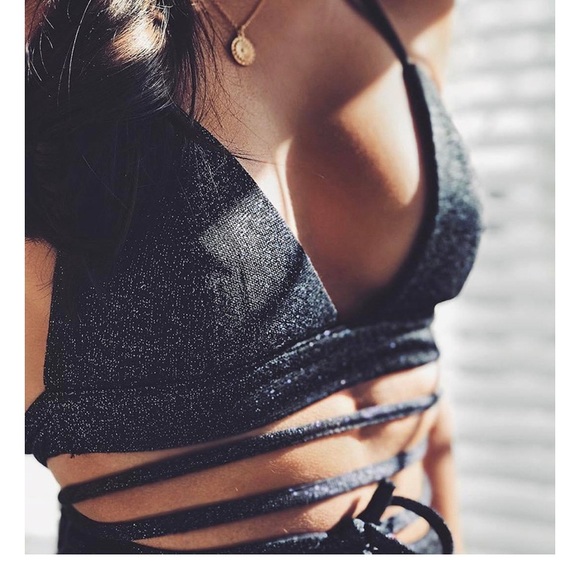 🐥🐥🐥🐥 Glitter 2pc Set Skirt and strappy - Picture 3 of 8